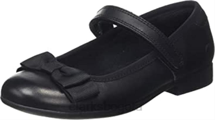 Clarks 0DX8L1990 bailarinas scala tap k para mujer negro clarks mujer