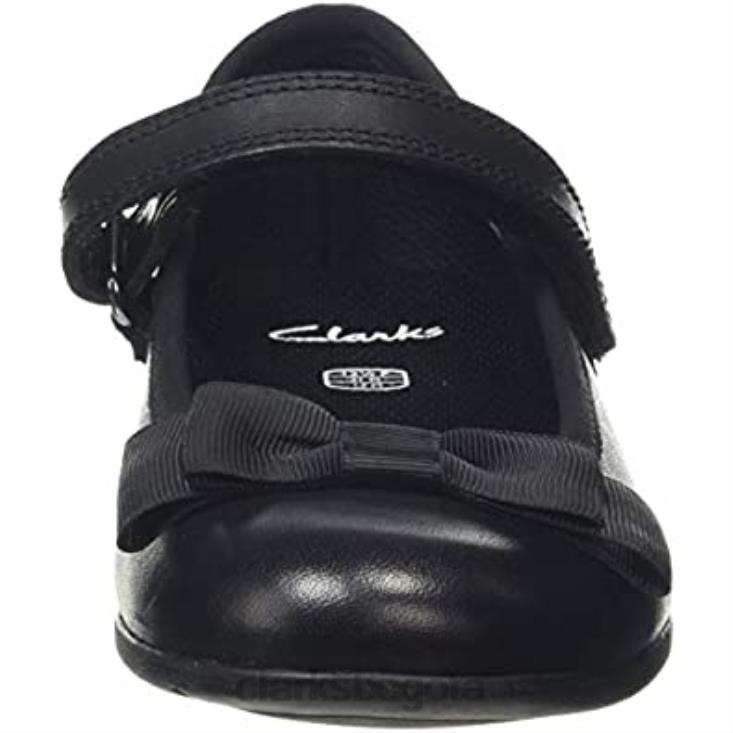Clarks 0DX8L1990 bailarinas scala tap k para mujer negro clarks mujer