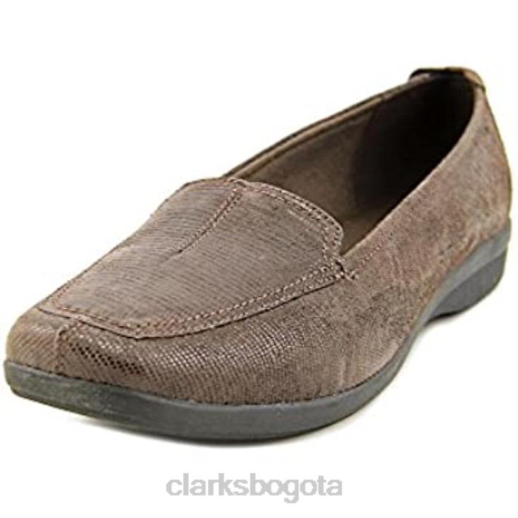 Clarks 0DX8L201 zapatos clarks sin cordones brillantes haydn de moda unisexo