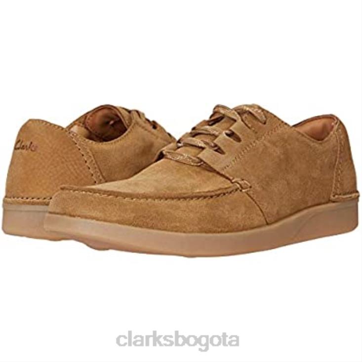 Clarks 0DX8L2010 zapatos clarks oakland walk para hombre arena oscura combi hombres combinación de arena oscura