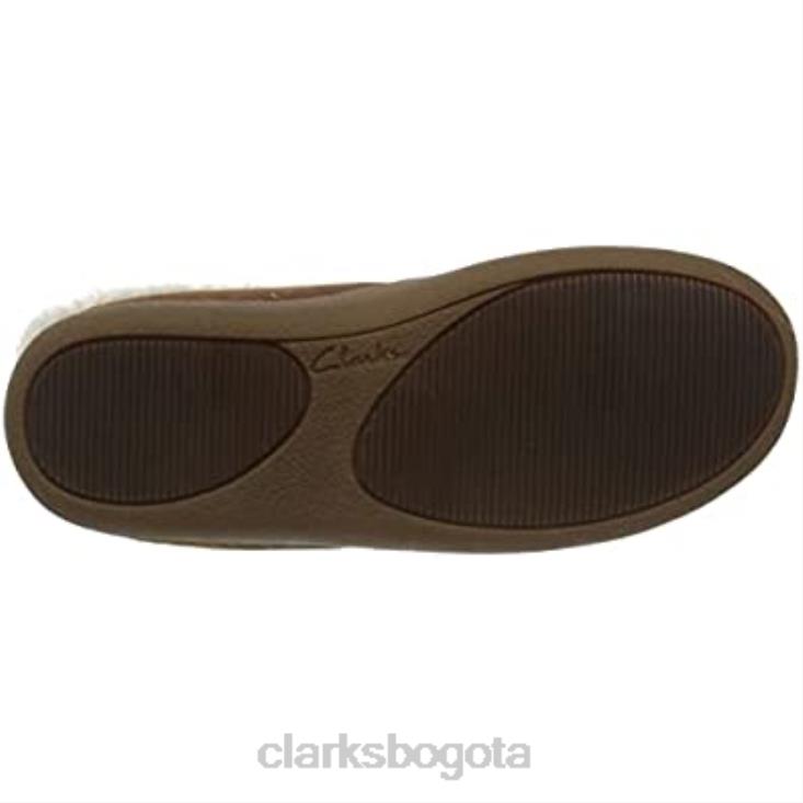 Clarks 0DX8L2018 Mule Clarks Pilton para mujer color tostado mujer broncearse