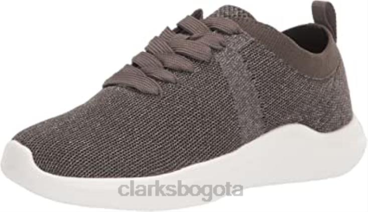 Clarks 0DX8L2036 Zapatilla nova glint combi color oliva oscuro para mujer clarks mujer combinación oliva oscuro