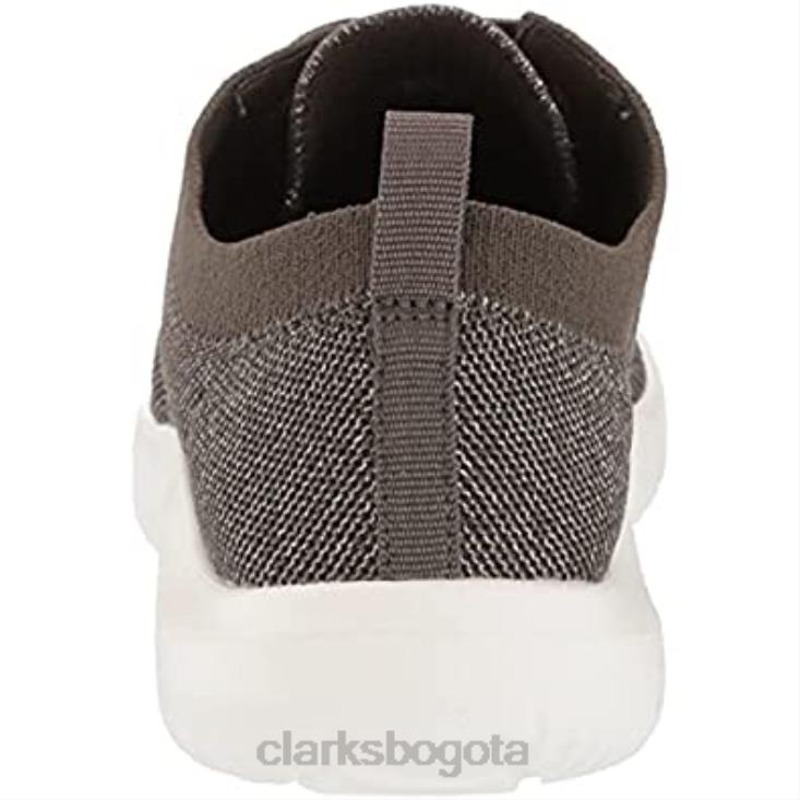 Clarks 0DX8L2036 Zapatilla nova glint combi color oliva oscuro para mujer clarks mujer combinación oliva oscuro