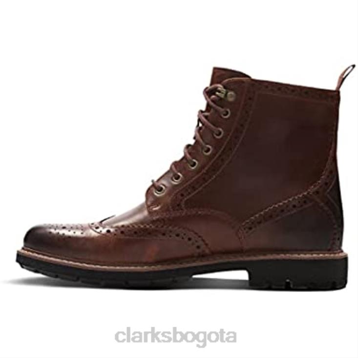 Clarks 0DX8L2046 botas moteras batcombe lord para hombre marrones clarks hombres marrón
