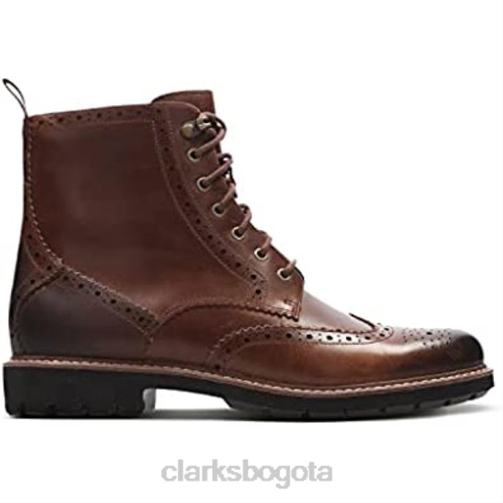 Clarks 0DX8L2046 botas moteras batcombe lord para hombre marrones clarks hombres marrón