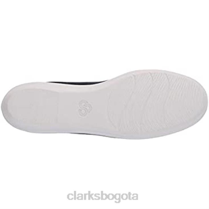 Clarks 0DX8L2055 mocasín mujer ayla blair plano clarks marino nobuk sintético mujer nubuck sintético azul marino