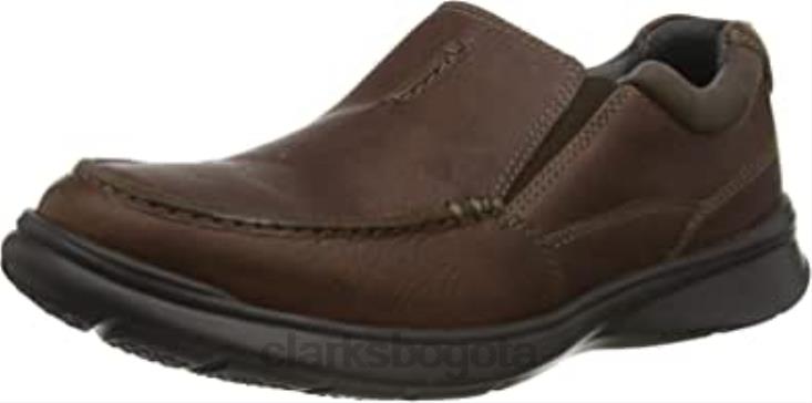 Clarks 0DX8L2057 Mocasines clarks cotrell free de cuero marrón tabaco para hombre hombres cuero marrón tabaco