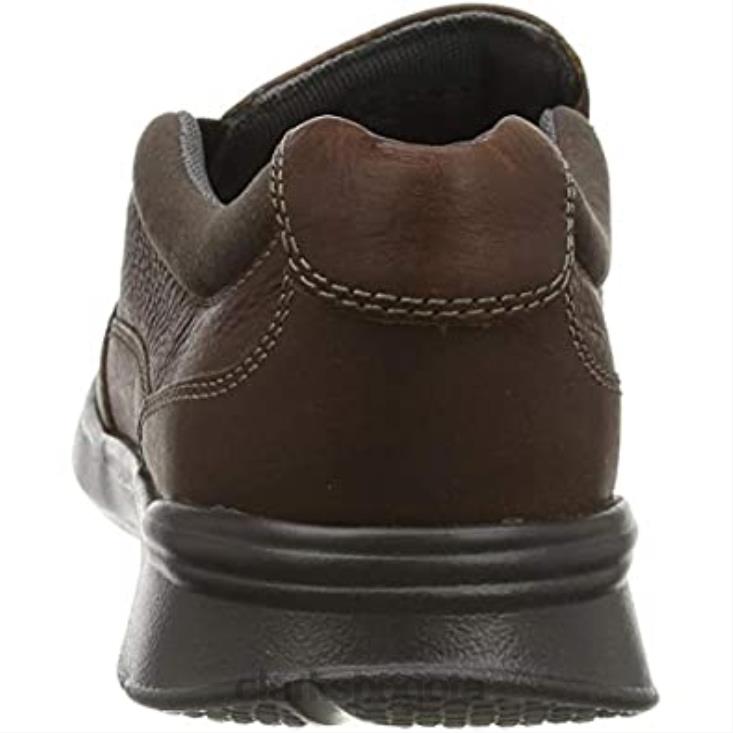 Clarks 0DX8L2057 Mocasines clarks cotrell free de cuero marrón tabaco para hombre hombres cuero marrón tabaco