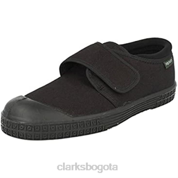 Clarks 0DX8L2059 Zapatillas de deporte negras para niños Clarks 5412-87g Long Jump en negro niños negro