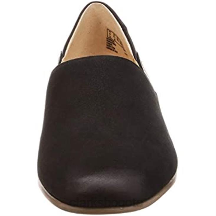 Clarks 0DX8L2066 Mocasín clarks mujer pure tone plano negro mujer combi negro combi negro