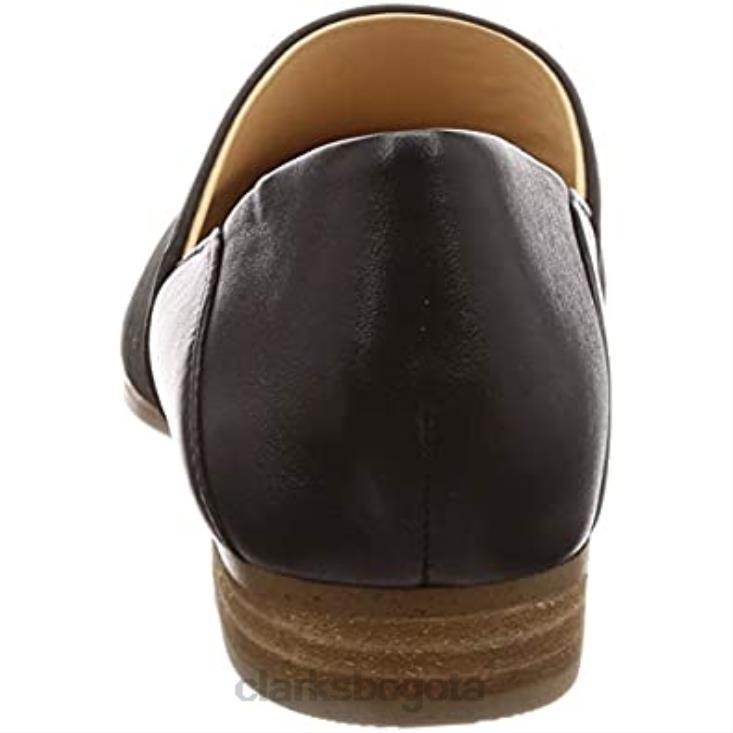 Clarks 0DX8L2066 Mocasín clarks mujer pure tone plano negro mujer combi negro combi negro
