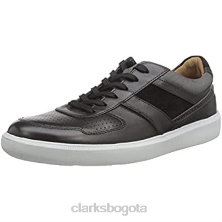 Clarks 0DX8L2070 zapatillas cambro race hombre negras combi clarks hombres combinado negro