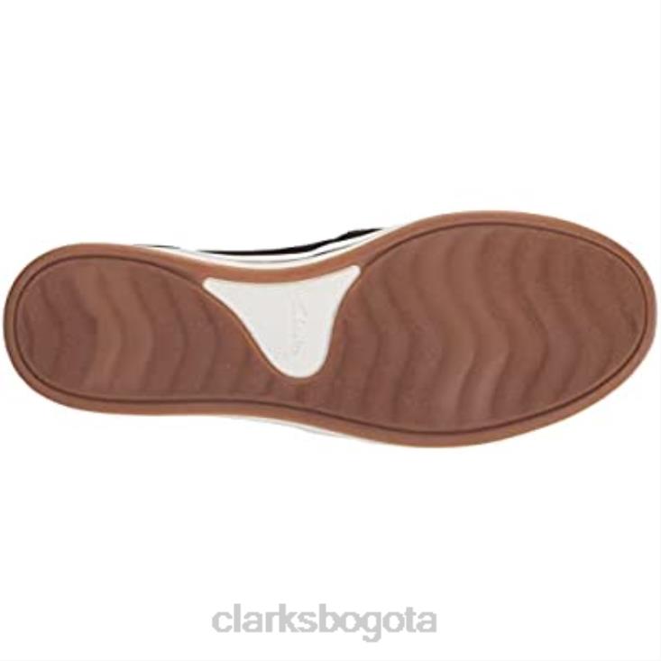 Clarks 0DX8L2075 Mocasines Clarks Breeze de lona negra para mujer mujer