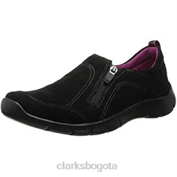 Clarks 0DX8L2078 cobertura de mujer poole cobertura poole negro clarks mujer
