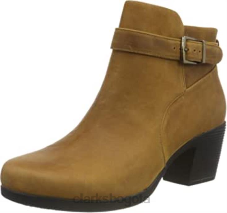 Clarks 0DX8L2083 botines clarks un lindel lo marrón oscuro tostado aceitoso tostado oscuro aceitoso mujer marrón bronceado oscuro aceitoso bronceado oscuro aceitoso