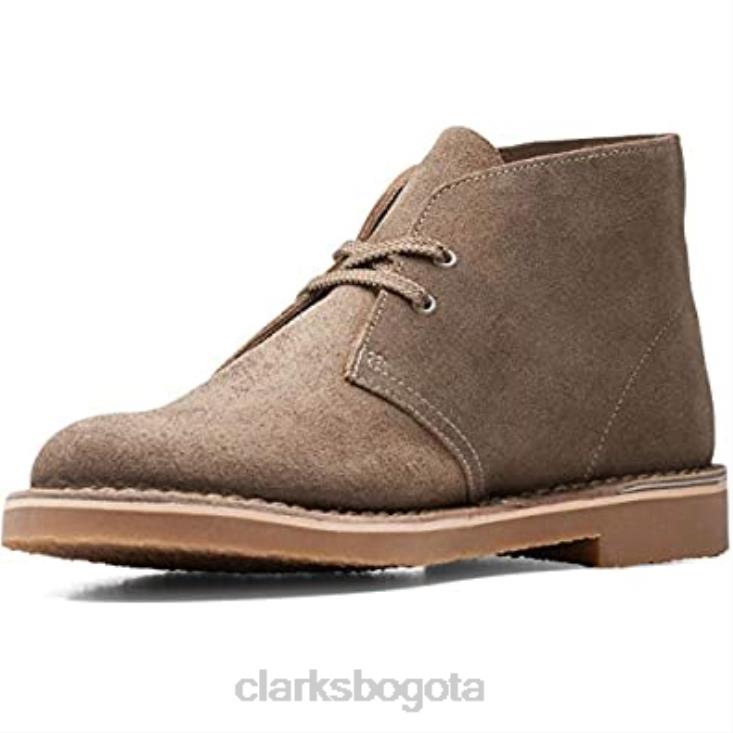 Clarks 0DX8L2085 bota chukka bushacre 3 para hombre clarks sand encerado ante hombres gamuza encerada arena