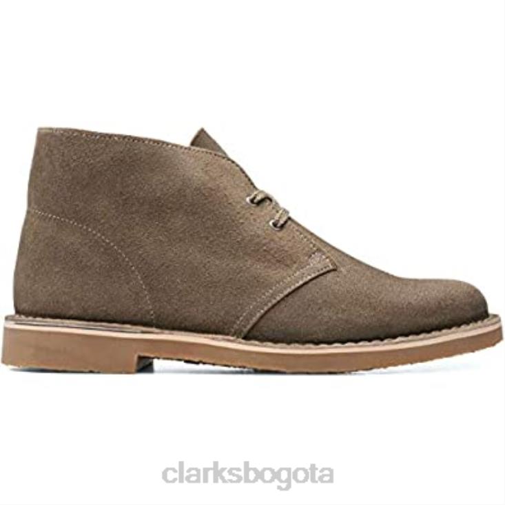 Clarks 0DX8L2085 bota chukka bushacre 3 para hombre clarks sand encerado ante hombres gamuza encerada arena