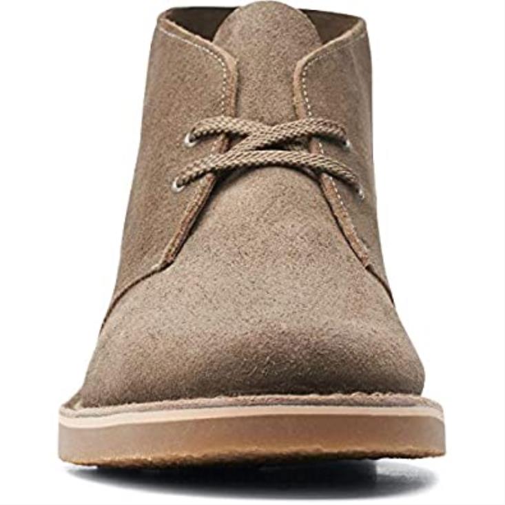 Clarks 0DX8L2085 bota chukka bushacre 3 para hombre clarks sand encerado ante hombres gamuza encerada arena