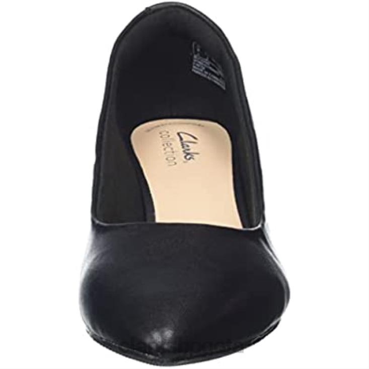 Clarks 0DX8L2088 Zapatos de tacón teresa step de mujer clarks negros mujer cuero negro