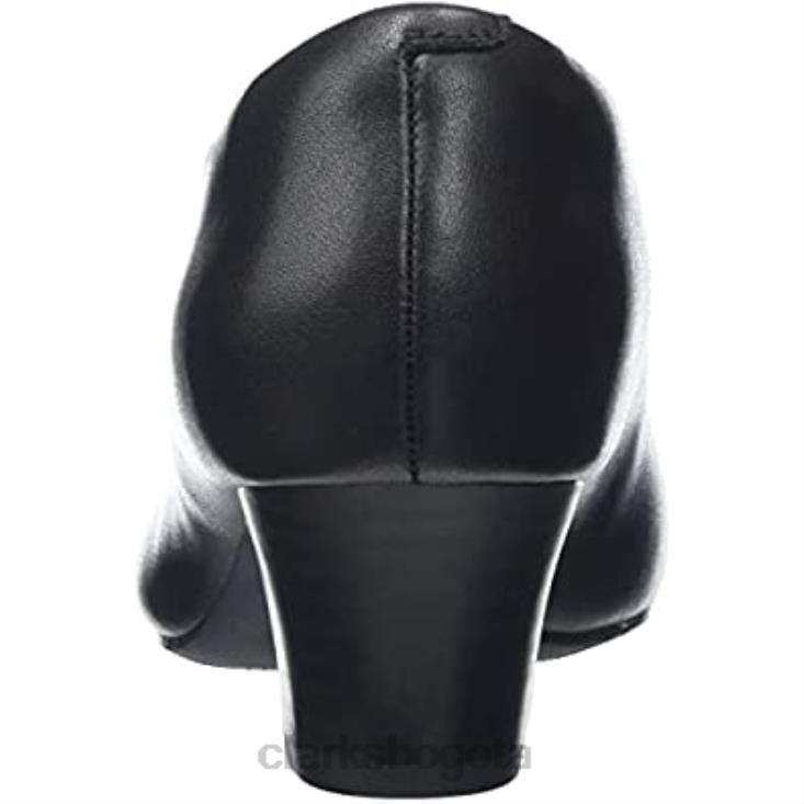 Clarks 0DX8L2088 Zapatos de tacón teresa step de mujer clarks negros mujer cuero negro