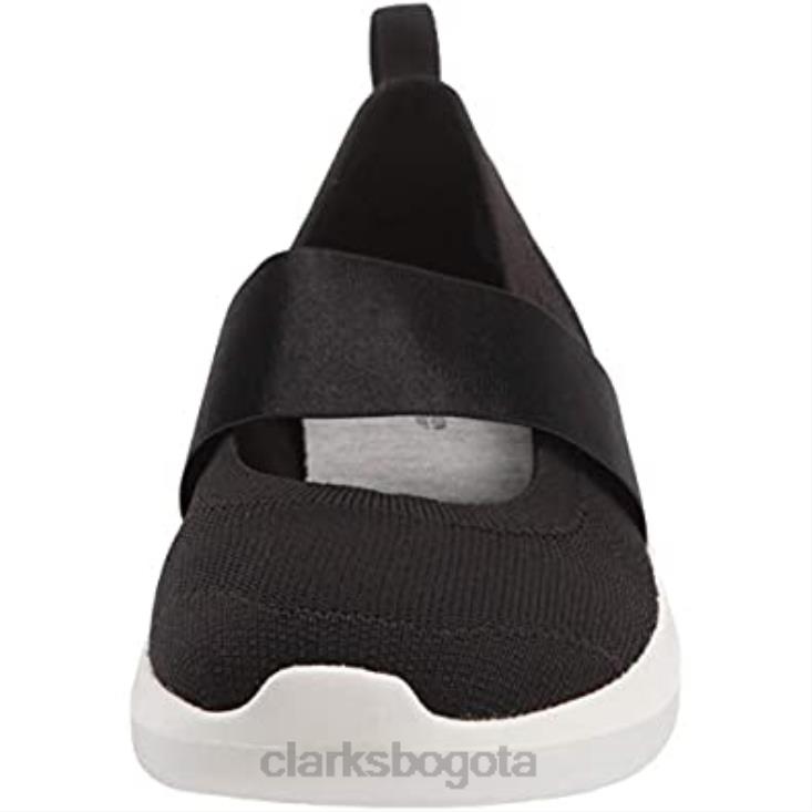 Clarks 0DX8L2097 Zapatilla clarks nova sol de punto negro para mujer mujer punto negro