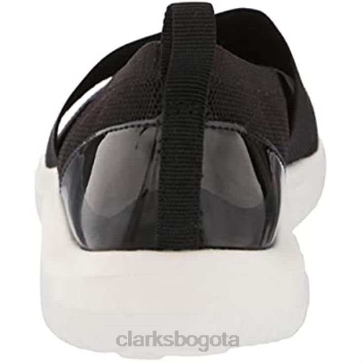 Clarks 0DX8L2097 Zapatilla clarks nova sol de punto negro para mujer mujer punto negro