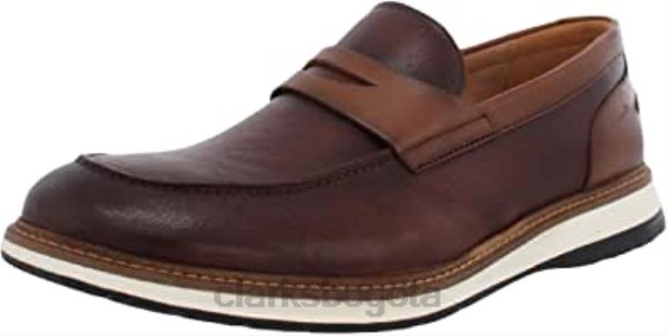 Clarks 0DX8L210 bolígrafo clarks chantry ny cuero tostado unisexo cuero marrón