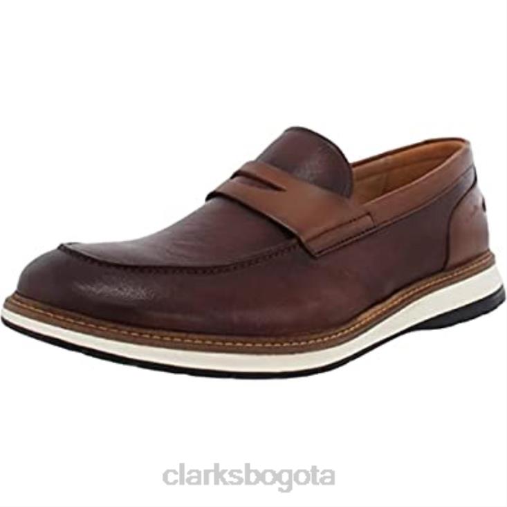 Clarks 0DX8L210 bolígrafo clarks chantry ny cuero tostado unisexo cuero marrón
