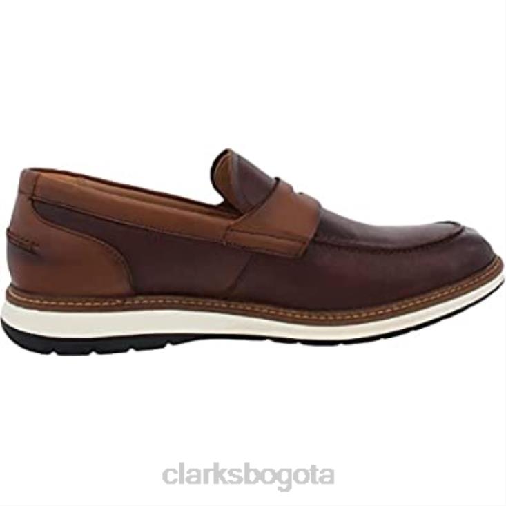 Clarks 0DX8L210 bolígrafo clarks chantry ny cuero tostado unisexo cuero marrón