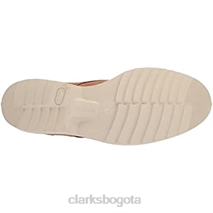 Clarks 0DX8L2110 clarks fallhill plaoxford tostado oscuro nubuck para hombre hombres nubuck bronceado oscuro