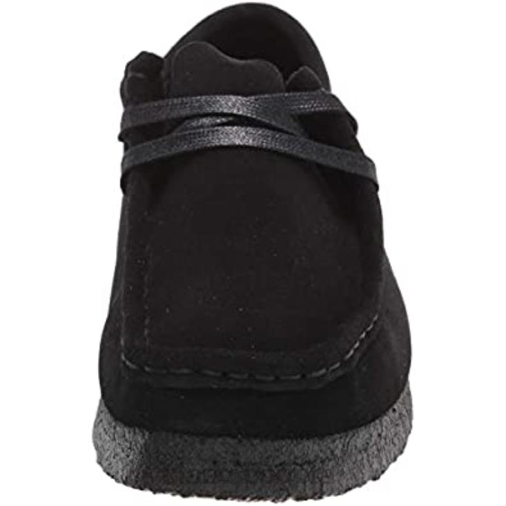 Clarks 0DX8L2119 clarks wallabee oxford para mujer ante negro mujer ante negro