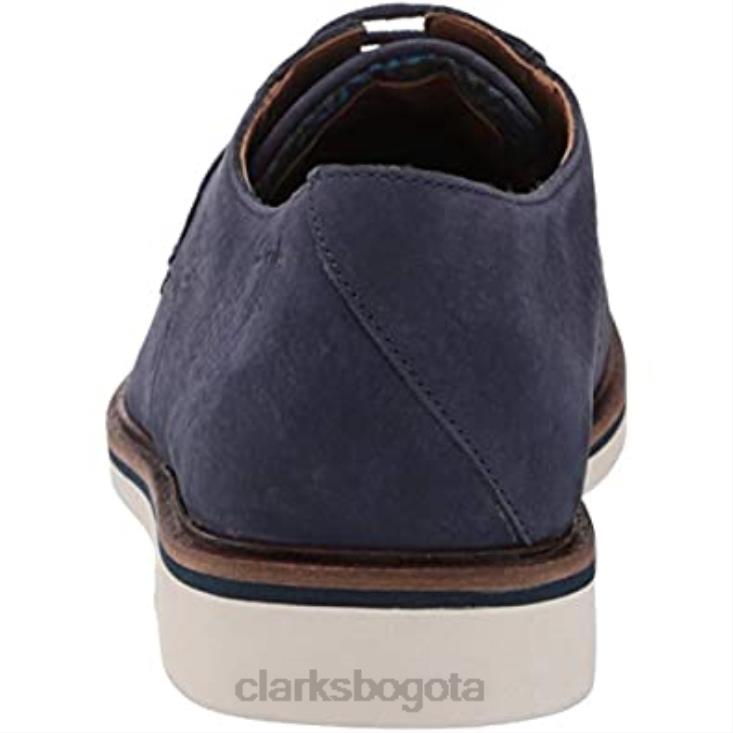 Clarks 0DX8L2125 clarks malwood plaoxford nubuck azul marino para hombre hombres nubuck azul marino