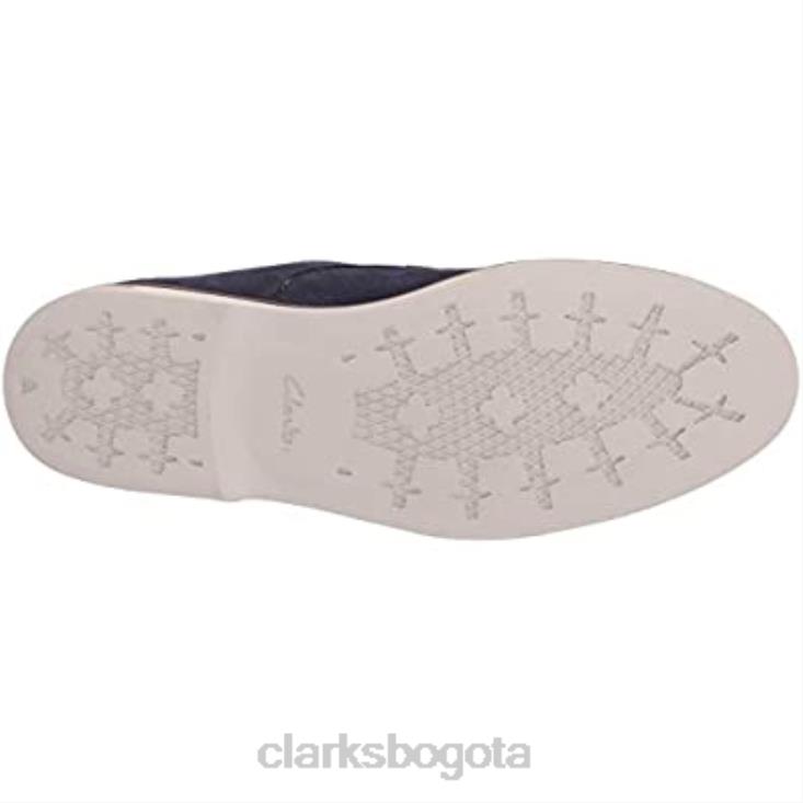 Clarks 0DX8L2125 clarks malwood plaoxford nubuck azul marino para hombre hombres nubuck azul marino