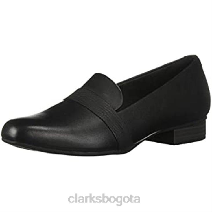 Clarks 0DX8L2127 mocasines clarks juliet ariel mujer cuero negro mujer cuero negro