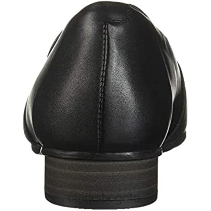 Clarks 0DX8L2127 mocasines clarks juliet ariel mujer cuero negro mujer cuero negro
