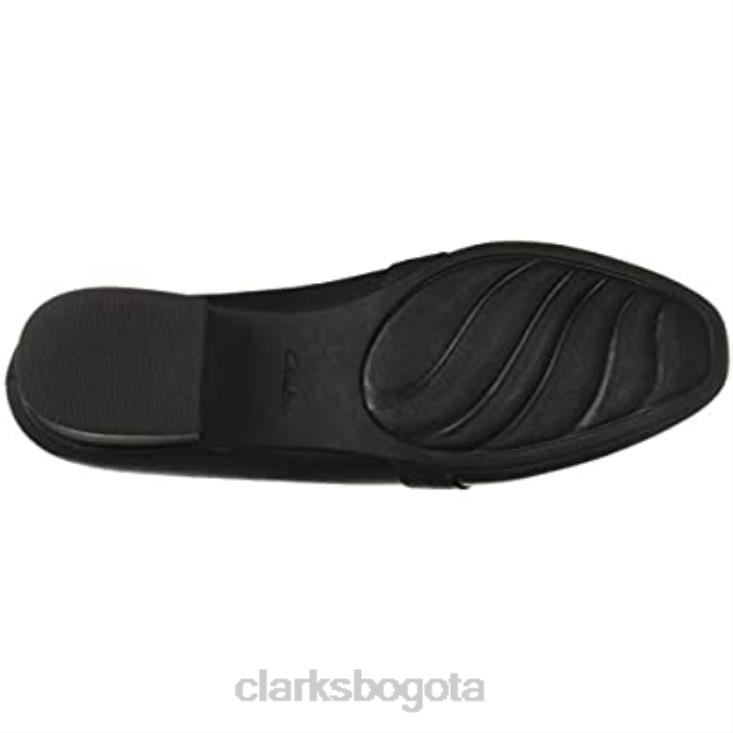 Clarks 0DX8L2127 mocasines clarks juliet ariel mujer cuero negro mujer cuero negro