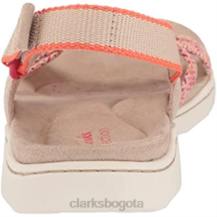 Clarks 0DX8L2128 Sandalia de pescador clarks amanda facilidad combi arena para mujer mujer combinación de arena