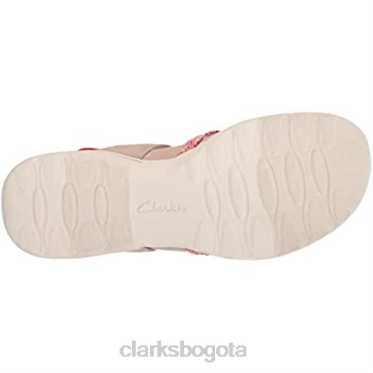 Clarks 0DX8L2128 Sandalia de pescador clarks amanda facilidad combi arena para mujer mujer combinación de arena