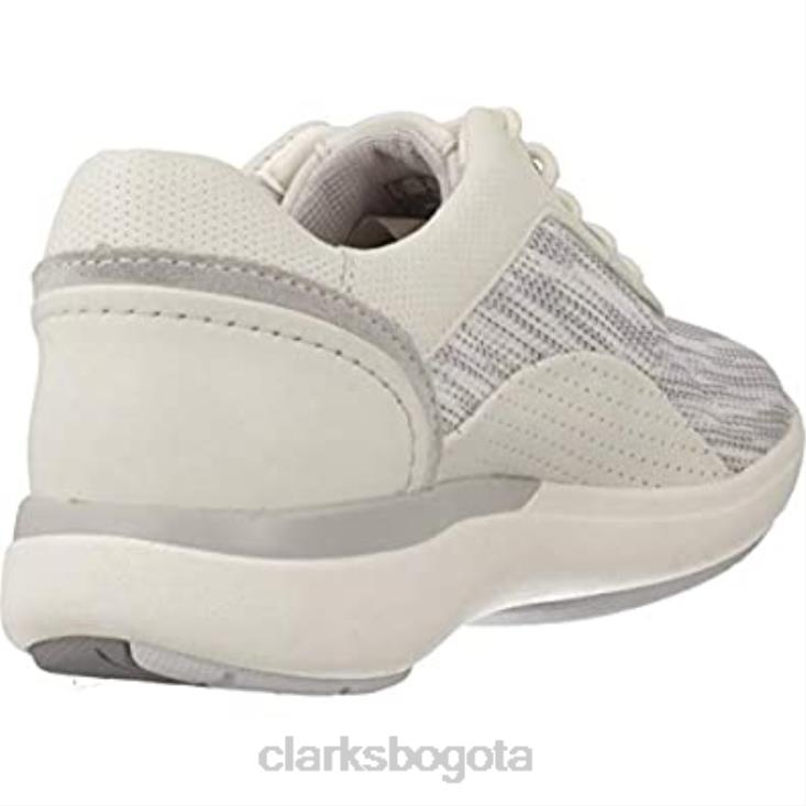 Clarks 0DX8L213 mujer calzado deportivo mujer un cruise lace blanco blanco clarks mujer