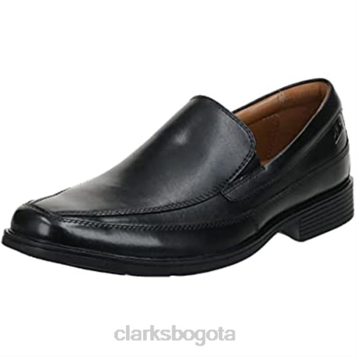 Clarks 0DX8L2130 Mocasines sin cordones clarks tilden free de cuero negro unisexo cuero negro