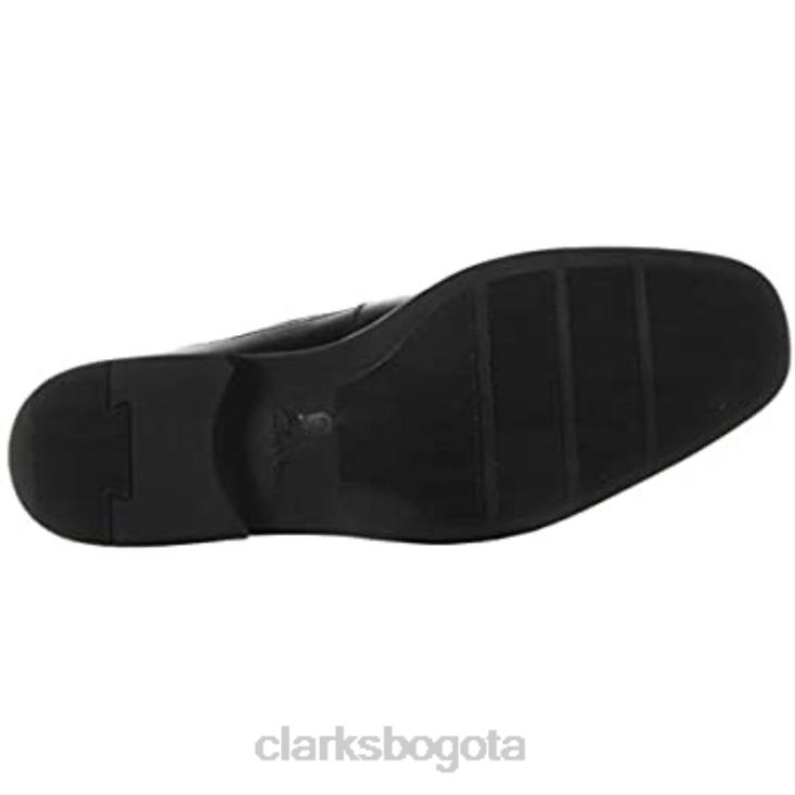 Clarks 0DX8L2130 Mocasines sin cordones clarks tilden free de cuero negro unisexo cuero negro