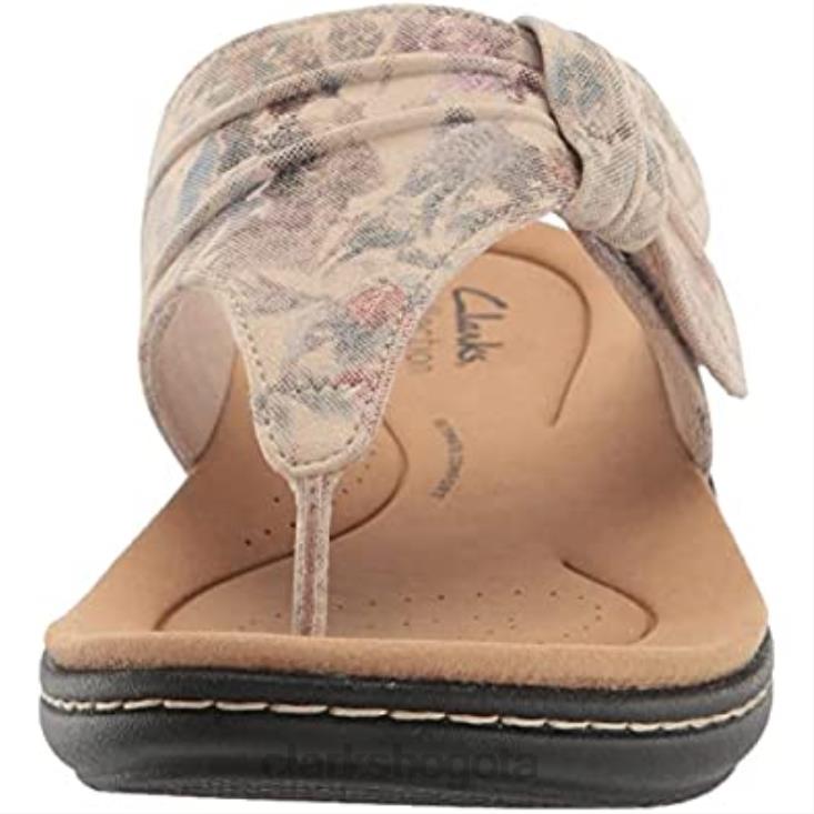 Clarks 0DX8L2133 sandalia plana laurieann rae mujer clarks arena mujer