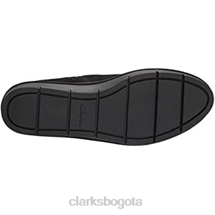 Clarks 0DX8L2149 botas chelsea airabell vibe para mujer clarks ante negro mujer ante negro