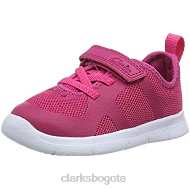 Clarks 0DX8L2153 Zapatillas clarks raspberry ath flux t para niña niños frambuesa