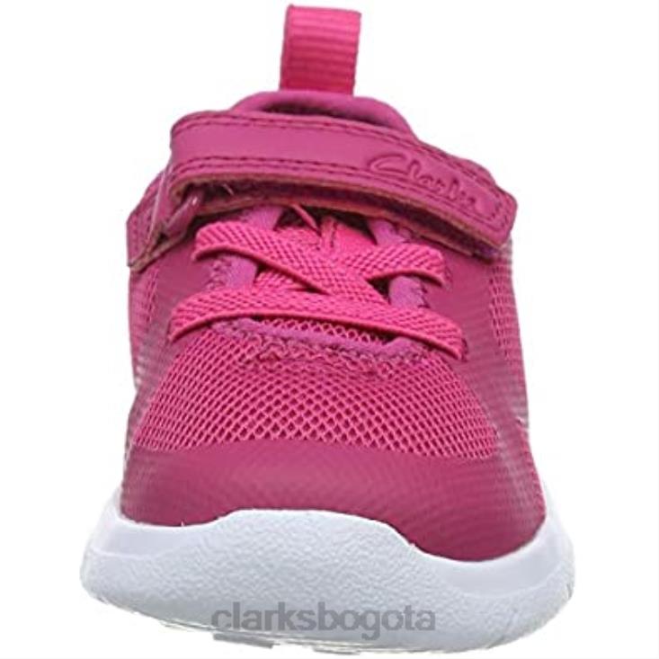 Clarks 0DX8L2153 Zapatillas clarks raspberry ath flux t para niña niños frambuesa