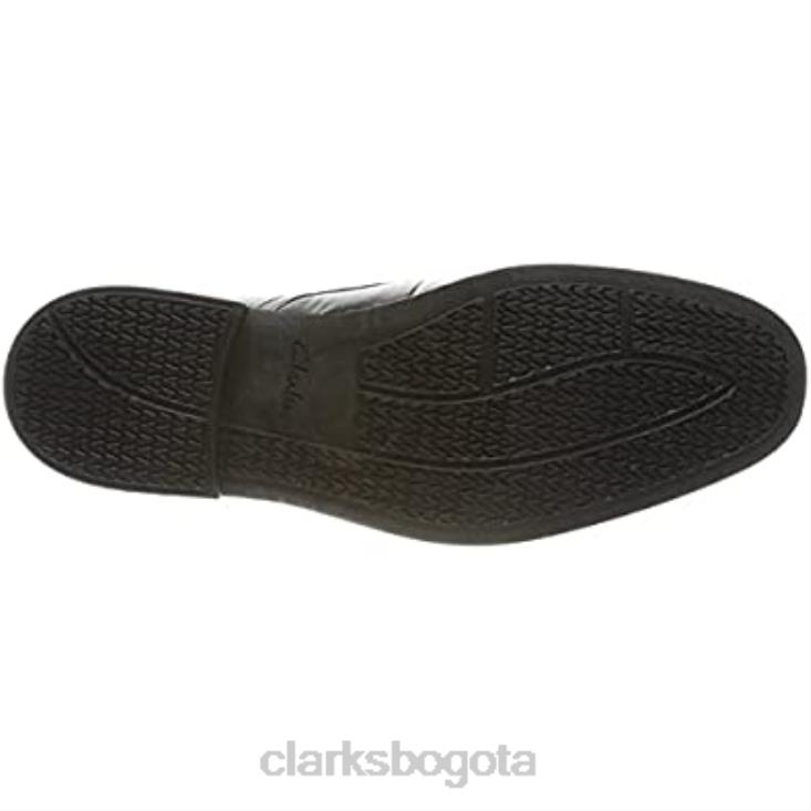 Clarks 0DX8L2156 delantal howard negro hombre oxford-schuh clarks hombres cuero negro