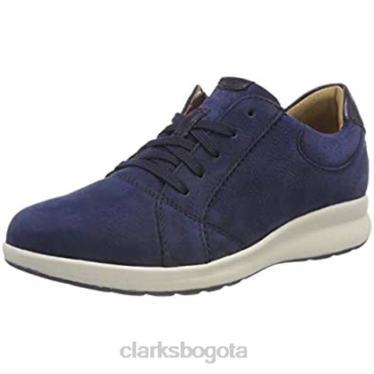 Clarks 0DX8L2161 Clarks sharon crystal track zapato azul para mujer mujer azul