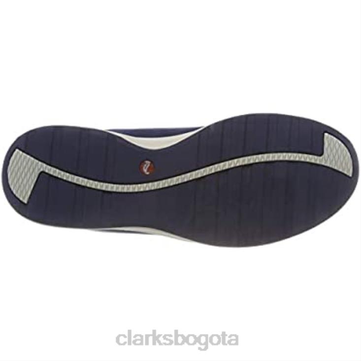 Clarks 0DX8L2161 Clarks sharon crystal track zapato azul para mujer mujer azul