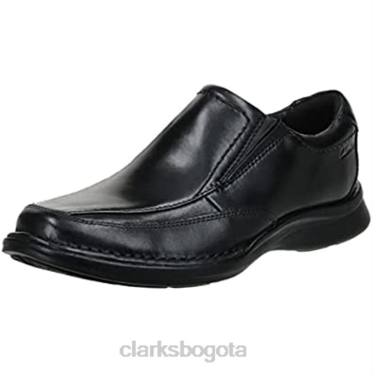 Clarks 0DX8L2172 mocasines clarks kempton free de cuero negro para hombre hombres cuero negro