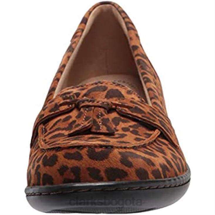 Clarks 0DX8L2174 mocasines ashland bubble para mujer clarks leopardo tostado oscuro mujer leopardo bronceado oscuro